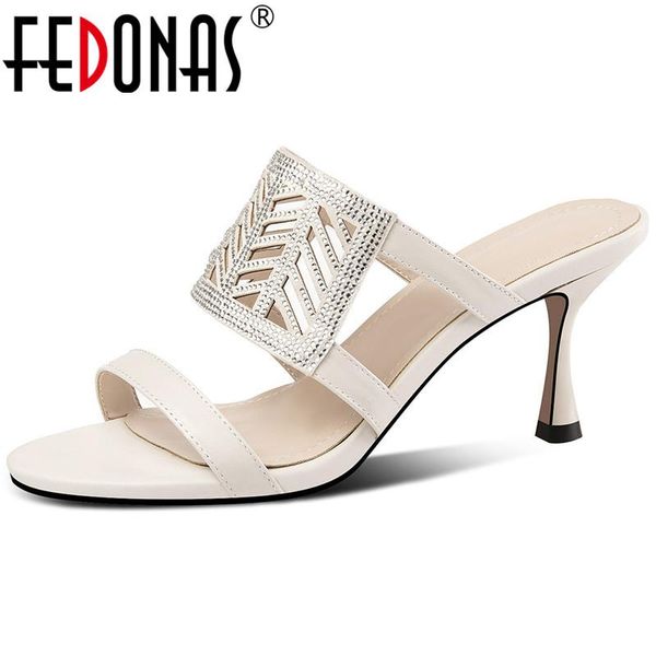 dress shoes fedonas elegant rhinestone high heels sandals for ladies genuine leather peep toe 2021 est party wedding woman, Black
dress shoes fedonas elegant rhinestone high heels sandals for ladies genuine leather peep toe 2021 est party wedding woman, Black