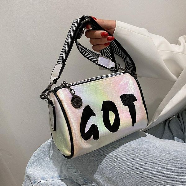 evening bags laser color women crossbody barrel design wide strap female shoulder bag pu leather letter ladies handbag and purse bolsas
evening bags laser color women crossbody barrel design wide strap female shoulder bag pu leather letter ladies handbag and purse bolsas