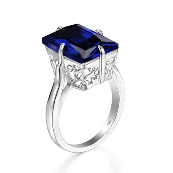 cluster rings szjinao blue sapphire womens sterling silver 925 square wedding engagement ring engrave princess kate female jewellery, Golden;silver
cluster rings szjinao blue sapphire womens sterling silver 925 square wedding engagement ring engrave princess kate female jewellery, Golden;silver