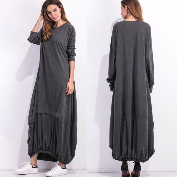 casual dresses loose dress oversize irregular long sleeve round neck t-shirt maxi for women undefined, Black;gray
casual dresses loose dress oversize irregular long sleeve round neck t-shirt maxi for women undefined, Black;gray