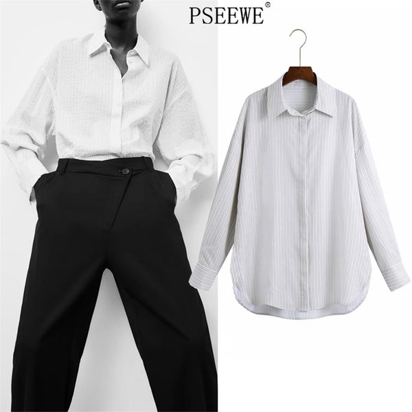 white striped oversize long shirt woman blouse fashion button up sleeve women tunic large size blouses 210519
white striped oversize long shirt woman blouse fashion button up sleeve women tunic large size blouses 210519