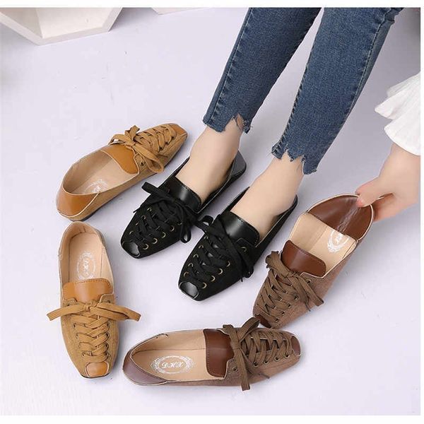 women all-match retro woman shoes flats british style casual female sneakers spring fashion women's shallow mouth oxfords, Black
women all-match retro woman shoes flats british style casual female sneakers spring fashion women's shallow mouth oxfords, Black