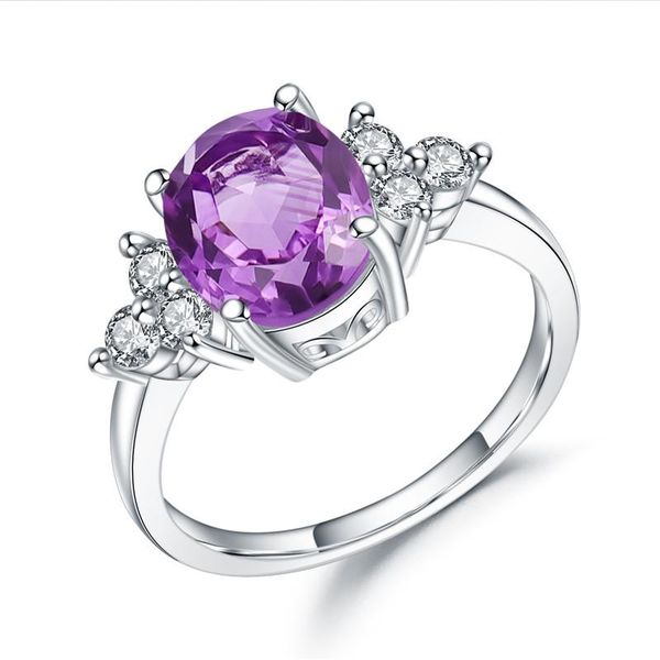 cluster rings gem's ballet 925 sterling silver wedding band 2.60ct natural amethyst romantic for women gemstone ring fine jewelry gift, Golden;silver
cluster rings gem's ballet 925 sterling silver wedding band 2.60ct natural amethyst romantic for women gemstone ring fine jewelry gift, Golden;silver