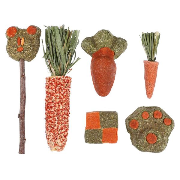small animal supplies 6pcs chew grass cakes treats for guinea hamster pets
small animal supplies 6pcs chew grass cakes treats for guinea hamster pets