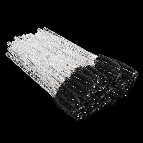 makeup brushes white crystal glitter eyelash mascara wands mini colorful eye lashes spoolie brush eyebrow comb beauty tools
makeup brushes white crystal glitter eyelash mascara wands mini colorful eye lashes spoolie brush eyebrow comb beauty tools