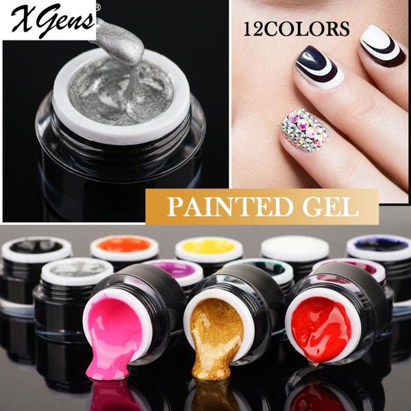 nail gel xgens drawing uv painting stamping art color polish manicure long lasting vernish, Red;pink
nail gel xgens drawing uv painting stamping art color polish manicure long lasting vernish, Red;pink