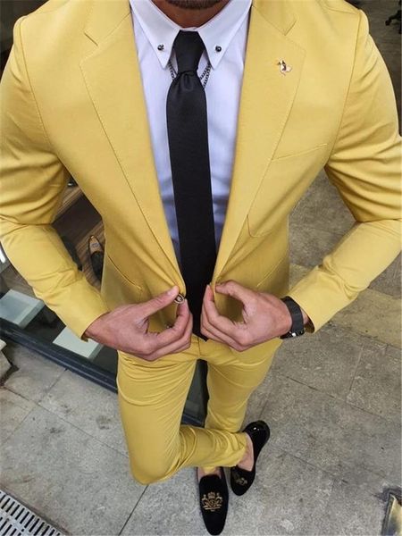 men's suits & blazers costume homme street fashion yellow slim fit men wedding groom prom terno masculino blazer 2 pieces jacket+pant, White;black
men's suits & blazers costume homme street fashion yellow slim fit men wedding groom prom terno masculino blazer 2 pieces jacket+pant, White;black