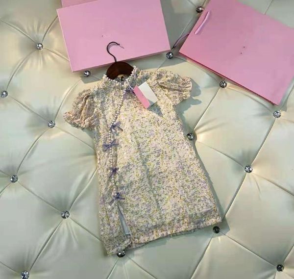 summer girls' beige purple bow cheongsam dress brand retro girl's dresses, Red;yellow
summer girls' beige purple bow cheongsam dress brand retro girl's dresses, Red;yellow