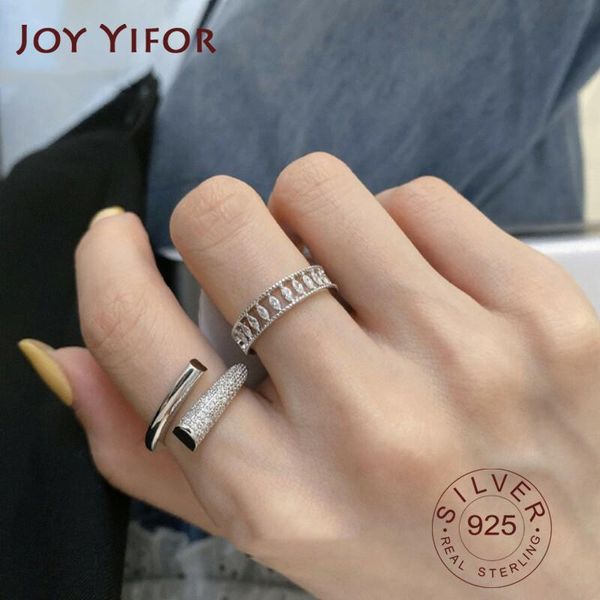 cluster rings 925 sterling silver zircon double-layer ring female fashion micro-inlaid simple handmade jewelry index finger couple, Golden;silver
cluster rings 925 sterling silver zircon double-layer ring female fashion micro-inlaid simple handmade jewelry index finger couple, Golden;silver