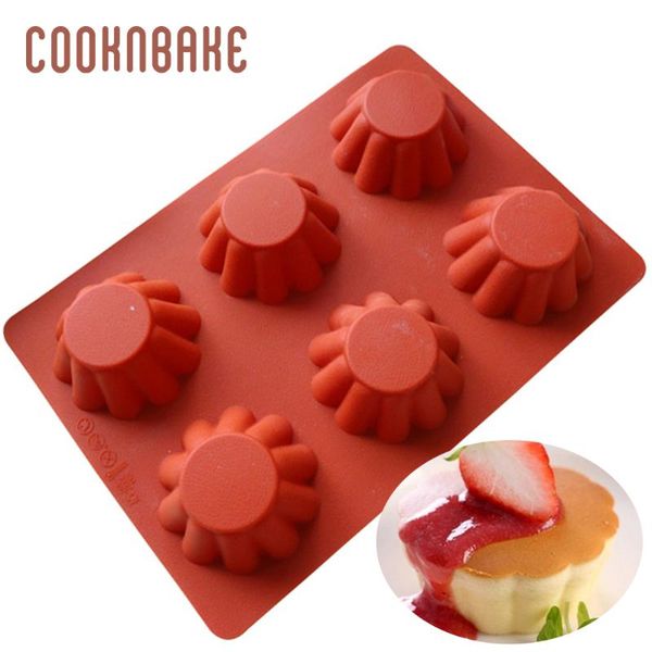 baking & pastry tools cooknbake flower silicone cake pudding mold biscuit tart molds handmade soap ice bakeware tool 6 cavity
baking & pastry tools cooknbake flower silicone cake pudding mold biscuit tart molds handmade soap ice bakeware tool 6 cavity