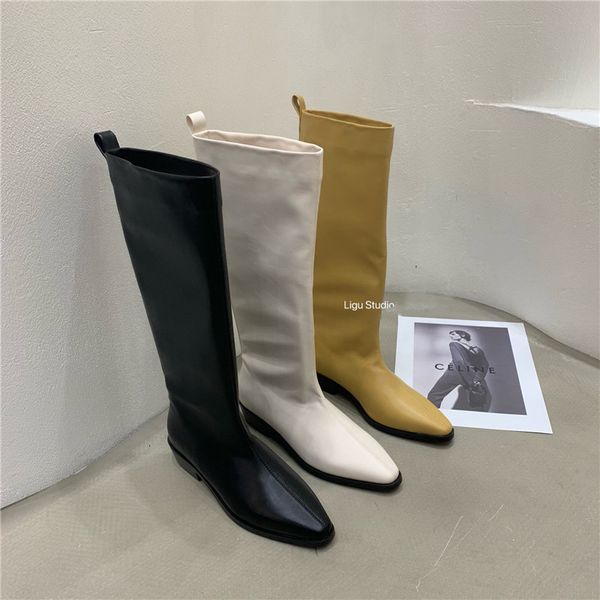 south korea official website the same knight autumn dongdaemun 2021 pointed elastic girl boot, Black
south korea official website the same knight autumn dongdaemun 2021 pointed elastic girl boot, Black