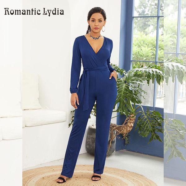 women's jumpsuits & rompers women long sleeve jumpsuit blue vintage maxi with belt casual v neck draped full length pants, Black;white
women's jumpsuits & rompers women long sleeve jumpsuit blue vintage maxi with belt casual v neck draped full length pants, Black;white
