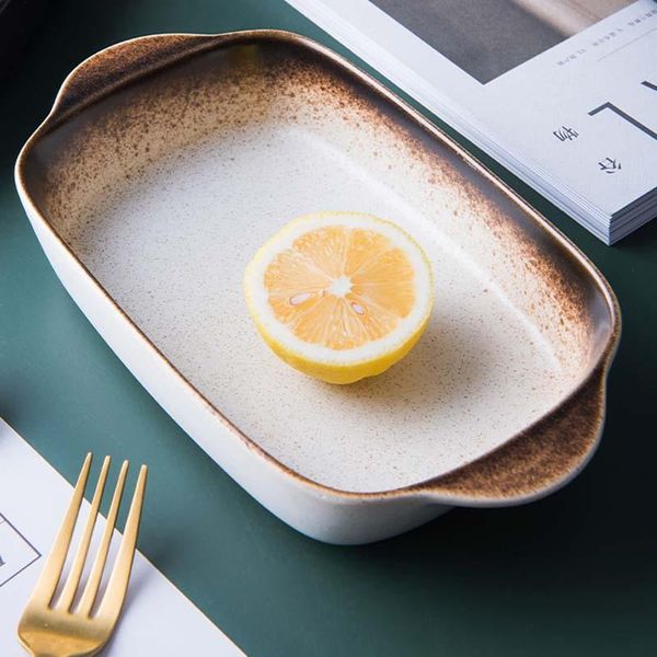 dishes & plates cheese baked rice plate household ceramic baking bowl western creative microwave pan oven special table
dishes & plates cheese baked rice plate household ceramic baking bowl western creative microwave pan oven special table