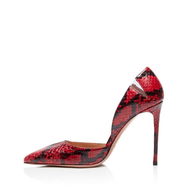 dress shoes spring pointed light mouth red snake print stiletto single banquet suede all-match large size women's, Black
dress shoes spring pointed light mouth red snake print stiletto single banquet suede all-match large size women's, Black