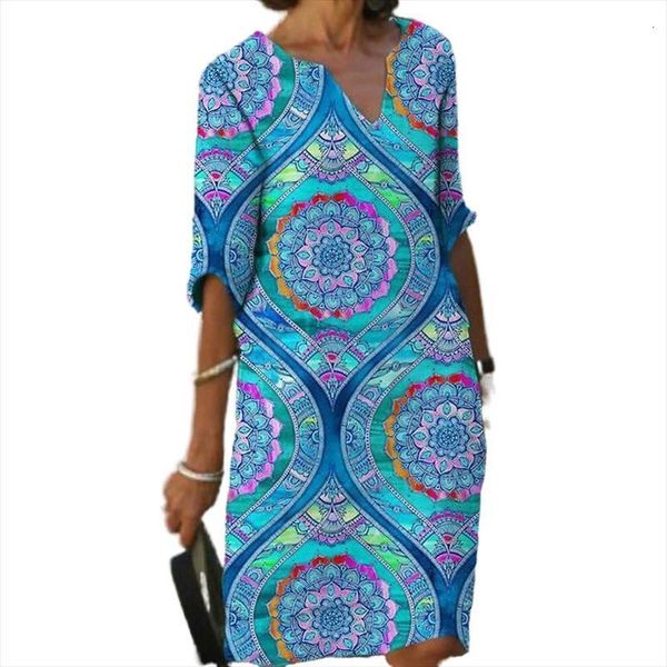 loose casual long sleeved womens dresses printed v neck plus size autumn, Black;gray
loose casual long sleeved womens dresses printed v neck plus size autumn, Black;gray