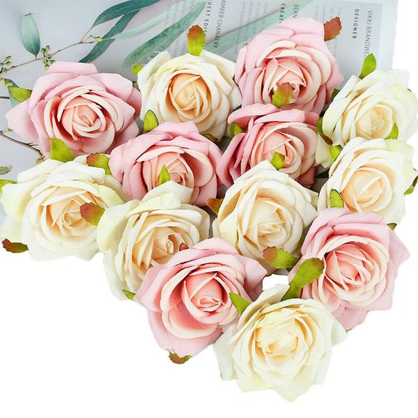 decorative flowers & wreaths 5/10pcs silk rose artificial flower head for wedding home decoration fake diy wreath scrapbook supplies
decorative flowers & wreaths 5/10pcs silk rose artificial flower head for wedding home decoration fake diy wreath scrapbook supplies