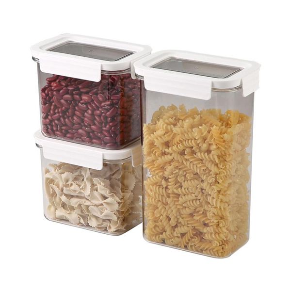 1pc sealed can with four-sided lock container transparent design wide mouth grains storage tank bottles & jars
1pc sealed can with four-sided lock container transparent design wide mouth grains storage tank bottles & jars