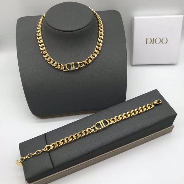special offer 2021 luxury designer jewelry letter necklaces necklace women's new net red bracelets earrings, Silver
special offer 2021 luxury designer jewelry letter necklaces necklace women's new net red bracelets earrings, Silver