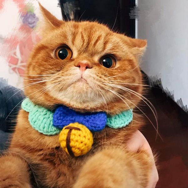 cat collars & leads ins cute knitted cats collar manual crochet small dogs bandana sweet bowknot kitten necklace scarf pets accessories pupp
cat collars & leads ins cute knitted cats collar manual crochet small dogs bandana sweet bowknot kitten necklace scarf pets accessories pupp