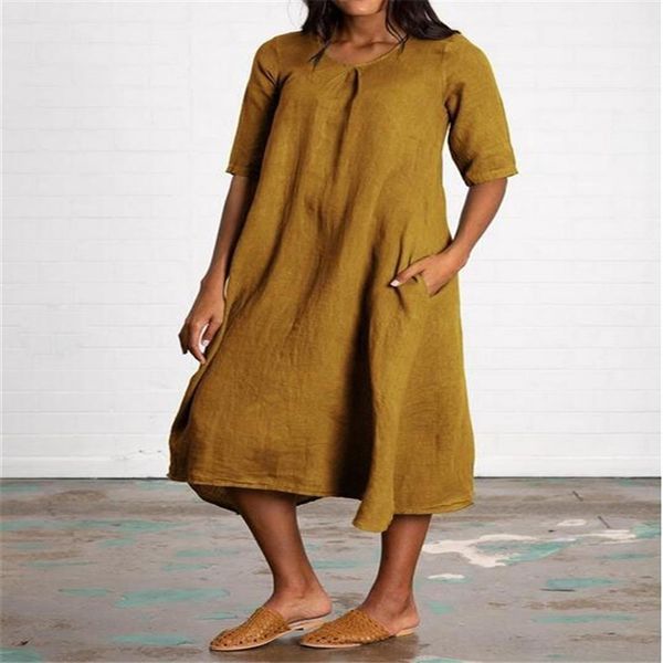 hph 2020 women'splus size es solid large pocket and 2020 women'ssolid large pocket cotton and linen dresscotton linen dress
hph 2020 women'splus size es solid large pocket and 2020 women'ssolid large pocket cotton and linen dresscotton linen dress