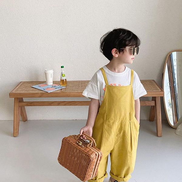 jumpsuits milancel 2021 summer kids clothes solid boys overalls linen suspend children plants, Blue
jumpsuits milancel 2021 summer kids clothes solid boys overalls linen suspend children plants, Blue
