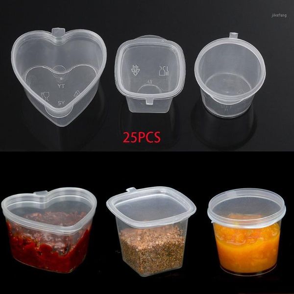 storage bottles & jars 25pcs 25ml/27ml/45ml disposable plastic takeaway sauce cup containers food box with hinged lids small pigment paint
storage bottles & jars 25pcs 25ml/27ml/45ml disposable plastic takeaway sauce cup containers food box with hinged lids small pigment paint