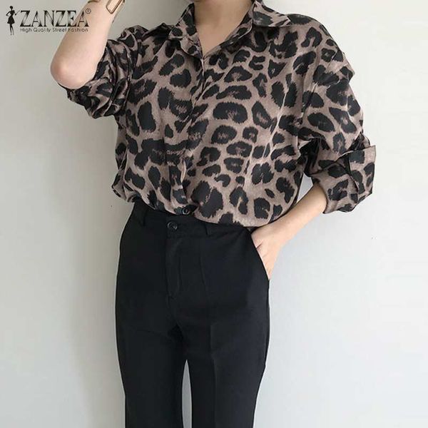 blouses women stylish blouse 2021 spring leopard print shirts casual long sleeve lapel collar ladies loose blusa plus size, White
blouses women stylish blouse 2021 spring leopard print shirts casual long sleeve lapel collar ladies loose blusa plus size, White