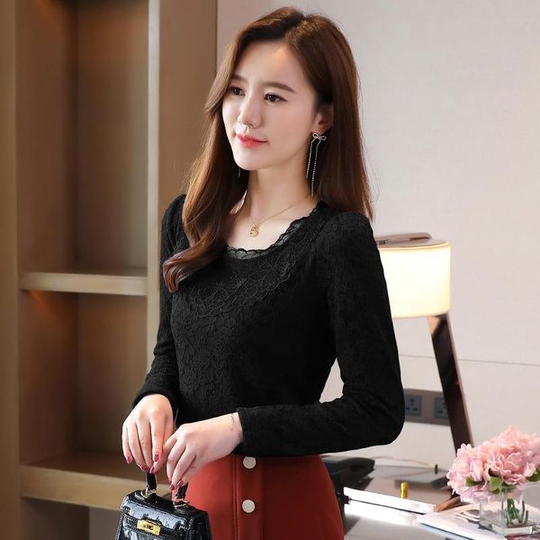 women chiffon blouse shirts plus velvet thick shirt lace long sleeve size clothing women's blouses &, White
women chiffon blouse shirts plus velvet thick shirt lace long sleeve size clothing women's blouses &, White
