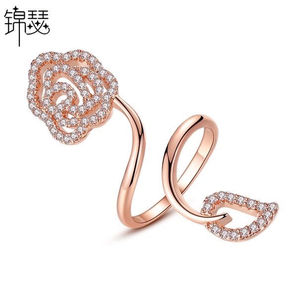 925 sterling silverboutique zirconium diamond ring flower leaf rose with aaa zircon in copper, Golden;silver
925 sterling silverboutique zirconium diamond ring flower leaf rose with aaa zircon in copper, Golden;silver