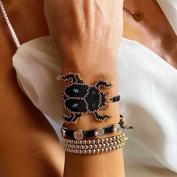 beaded, strands go2boho 2021 miyuki bracelets set women's jewelry insect animal bracelet handmade beads woven pulseras jewellery access, Black
beaded, strands go2boho 2021 miyuki bracelets set women's jewelry insect animal bracelet handmade beads woven pulseras jewellery access, Black