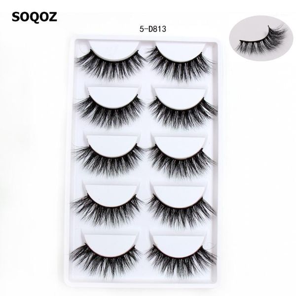 eyelashes 3d mink luxury handmade lashes natural long eye fluffy false lash 5 pairs d813 cosmeti1
eyelashes 3d mink luxury handmade lashes natural long eye fluffy false lash 5 pairs d813 cosmeti1