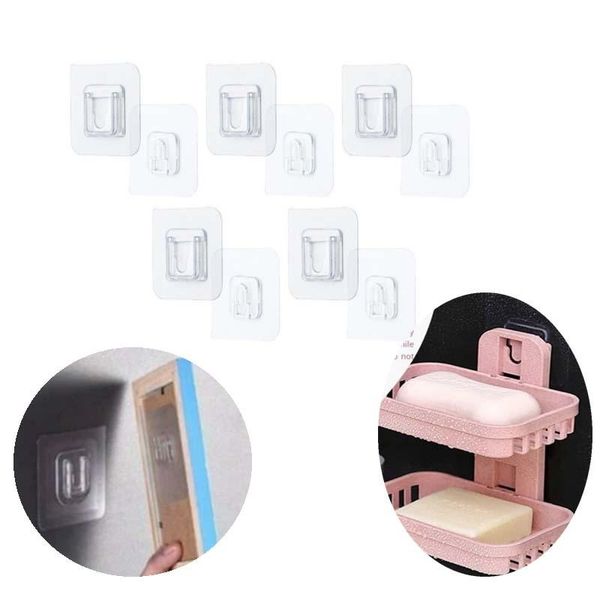 hooks & rails 1/5/10 pairs double sided adhesive wall hanger transparent suction cup sucker hook double-sided multi-purpose
hooks & rails 1/5/10 pairs double sided adhesive wall hanger transparent suction cup sucker hook double-sided multi-purpose