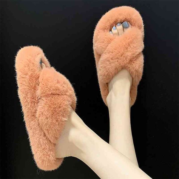 designer shoes for women fluffy real fur slippers flip flop flat ry slides outdoor casual sandals woman amazing 210805, Black
designer shoes for women fluffy real fur slippers flip flop flat ry slides outdoor casual sandals woman amazing 210805, Black
