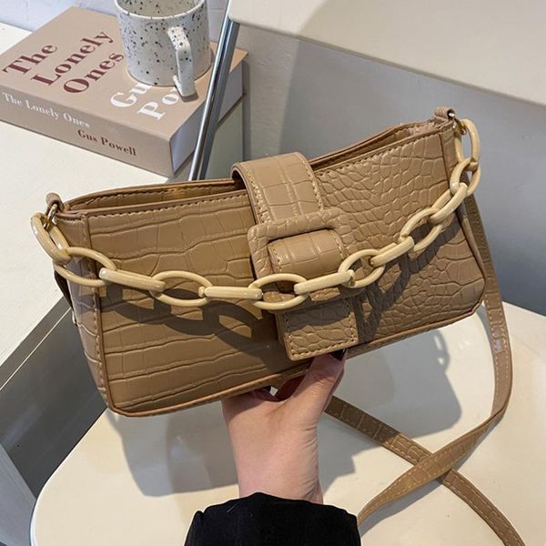 evening bags women solid color messenger crocodile pattern retro chain mini shoulder 2021 fashion casual underarm handbags
evening bags women solid color messenger crocodile pattern retro chain mini shoulder 2021 fashion casual underarm handbags