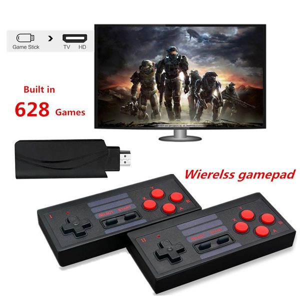 game console built in 628 mini usb vedio support two wireless controller portable players
game console built in 628 mini usb vedio support two wireless controller portable players
