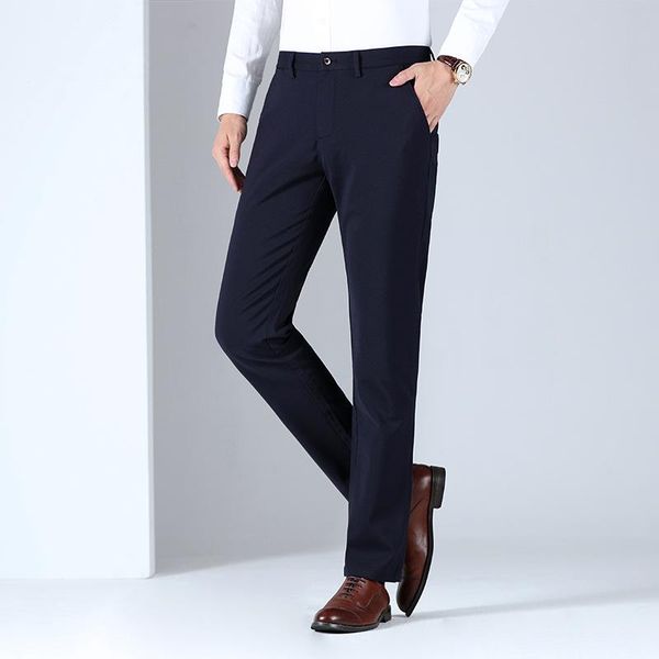 men's pants business casual men oversized stretch straight pant suit long trousers male autumn winter high grade pure color, Black
men's pants business casual men oversized stretch straight pant suit long trousers male autumn winter high grade pure color, Black