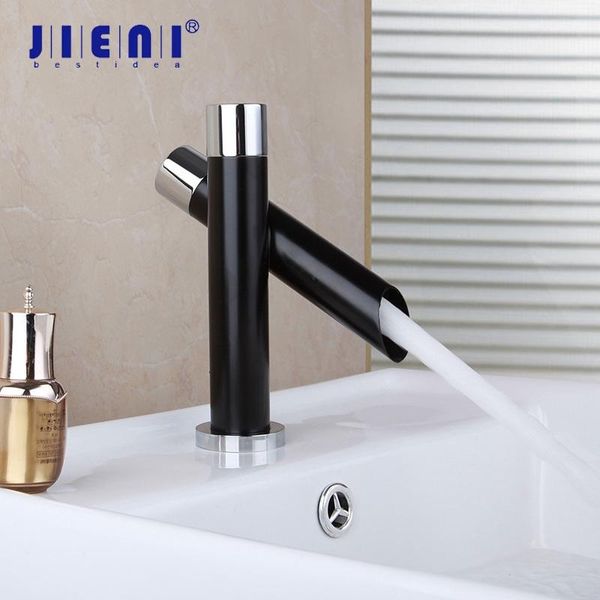 bathroom sink faucets jieni black painting wash basin mixer faucet deck mounted solid brass spout tap
bathroom sink faucets jieni black painting wash basin mixer faucet deck mounted solid brass spout tap