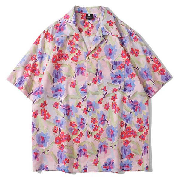 men's casual shirts mens oversize hawaiian full flower print turn-down collar shirt hiphop streetwear holiday male tropical, White;black
men's casual shirts mens oversize hawaiian full flower print turn-down collar shirt hiphop streetwear holiday male tropical, White;black
