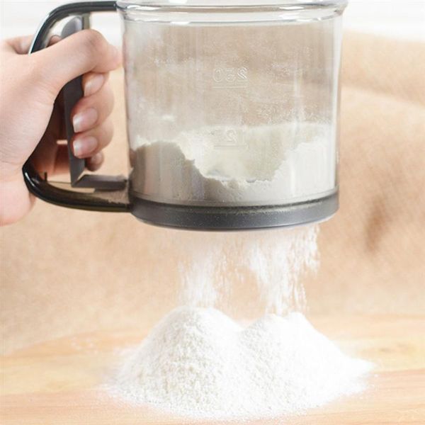 1pc handheld cup flour sifter mesh baking powder home semi automatic multi-function sieve portable & pastry tools
1pc handheld cup flour sifter mesh baking powder home semi automatic multi-function sieve portable & pastry tools