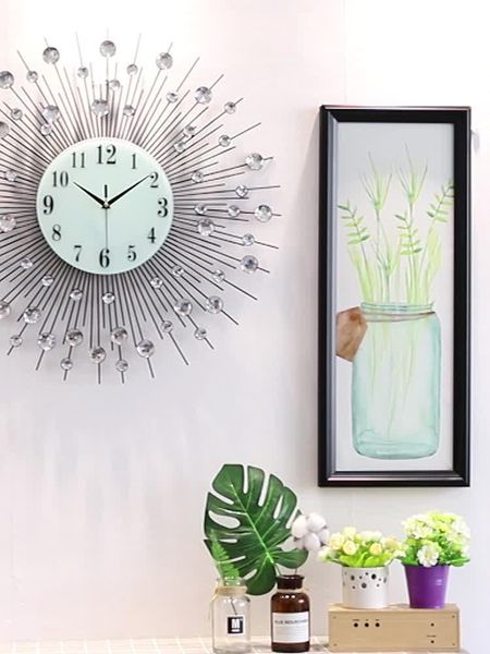 wall clocks watches and iron art creative clock fashion living room electronic quartz cross border
wall clocks watches and iron art creative clock fashion living room electronic quartz cross border
