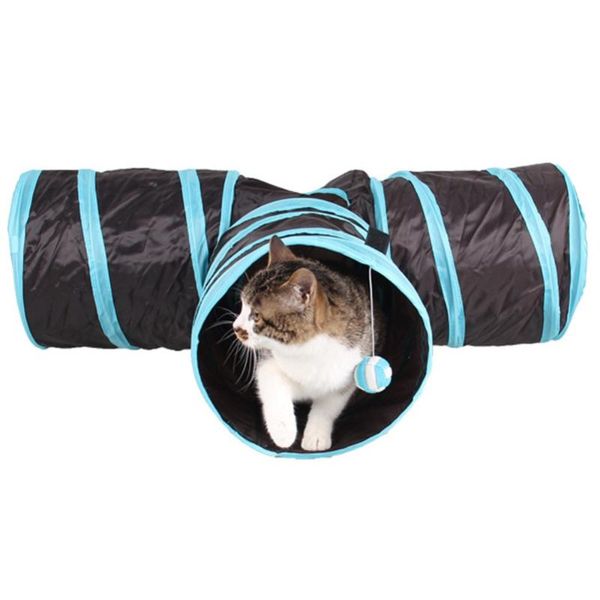 cat toys foldable 3 holes pet tunnel indoor outdoor cats training toy kitten funny house catnip
cat toys foldable 3 holes pet tunnel indoor outdoor cats training toy kitten funny house catnip