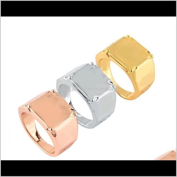 band drop delivery 2021 3colors printed style very simple and elegant ring fashion letter rings titanium steel jewelry gifts c5k, Silver
band drop delivery 2021 3colors printed style very simple and elegant ring fashion letter rings titanium steel jewelry gifts c5k, Silver