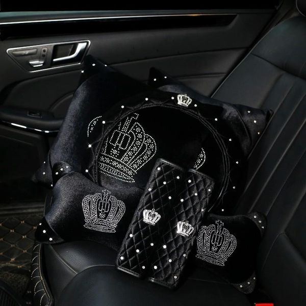 diamond crystal crown series car seat inerior accessories plush auto steering wheel covers headrest seatbelt shifter cover
diamond crystal crown series car seat inerior accessories plush auto steering wheel covers headrest seatbelt shifter cover