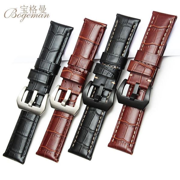 watch bands watchbands retro genuine leather brown men 22mm 24mm 26mm soft band strap metal pin buckle accessories relojes hombre, Black;brown
watch bands watchbands retro genuine leather brown men 22mm 24mm 26mm soft band strap metal pin buckle accessories relojes hombre, Black;brown