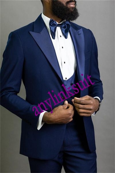 fashion one button navy blue groom tuxedos peak lapel wedding/prom/dinner groomsmen men suits blazer (jacket+pants+vest+tie) w1410, Black;gray
fashion one button navy blue groom tuxedos peak lapel wedding/prom/dinner groomsmen men suits blazer (jacket+pants+vest+tie) w1410, Black;gray