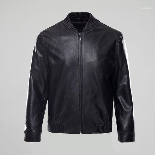 men's leather & faux classic man genuine coat jacket male locomotive big yards suit baseball jackets fashion plus size xxxxl1, Black
men's leather & faux classic man genuine coat jacket male locomotive big yards suit baseball jackets fashion plus size xxxxl1, Black