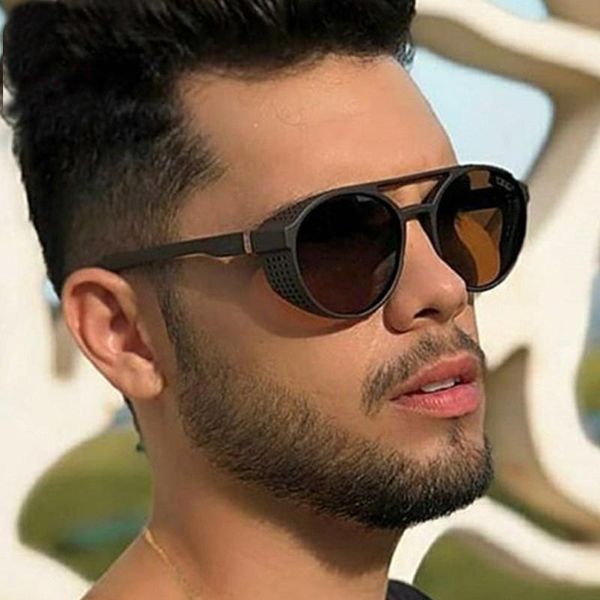 classic punk sunglasses men brand designer vintage sun glasses for gafas uv400, White;black
classic punk sunglasses men brand designer vintage sun glasses for gafas uv400, White;black