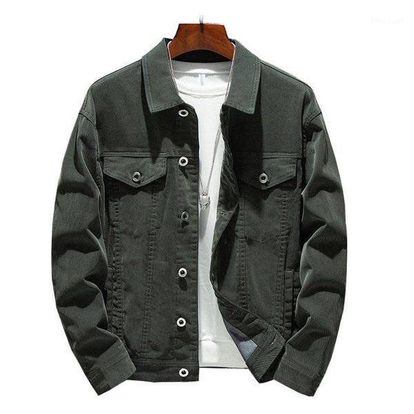 men's jackets mcikkny men fashion casual denim cargo solid color jeans coats spring size m-4xl, Black;brown
men's jackets mcikkny men fashion casual denim cargo solid color jeans coats spring size m-4xl, Black;brown