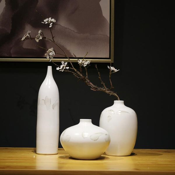 vases minimalistic ceramic floral vase white glaze nordic flower holder porcelain pot home decorative accessory
vases minimalistic ceramic floral vase white glaze nordic flower holder porcelain pot home decorative accessory