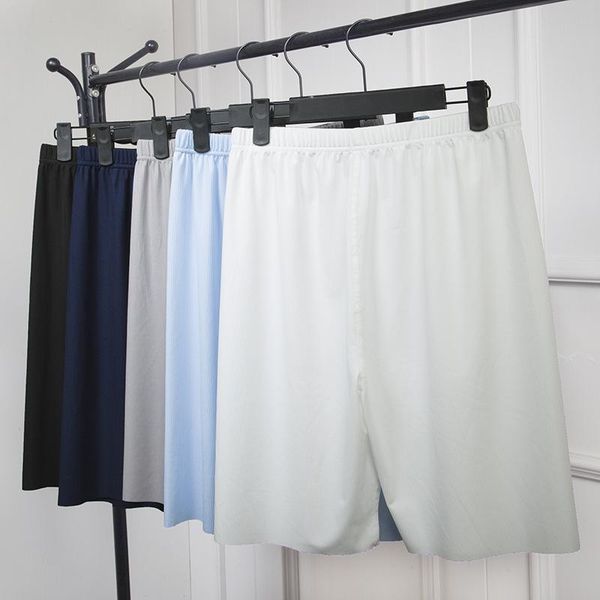 men's shorts ice silk traceless thin large size fitness sports fast drying underpants leisure home 5-point pajamas, White;black
men's shorts ice silk traceless thin large size fitness sports fast drying underpants leisure home 5-point pajamas, White;black
